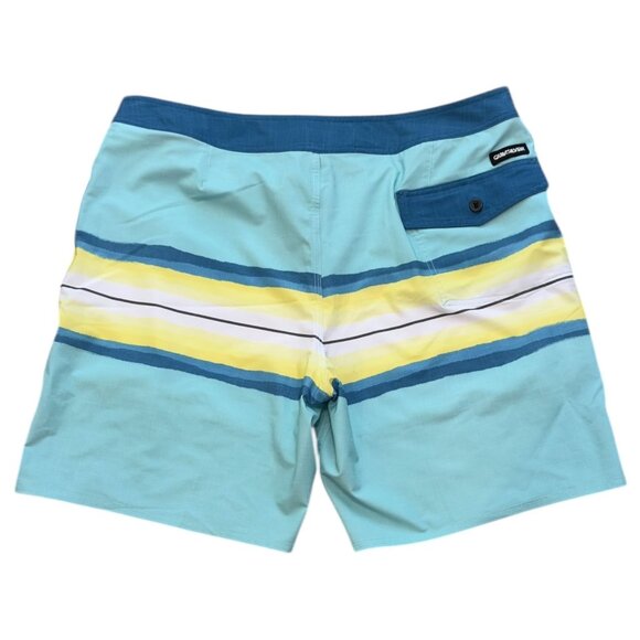 Quiksilver Highline Surfsilk Mens Swim Trunk Surf Boardshorts Size 38 Beachwear - Picture 2 of 10